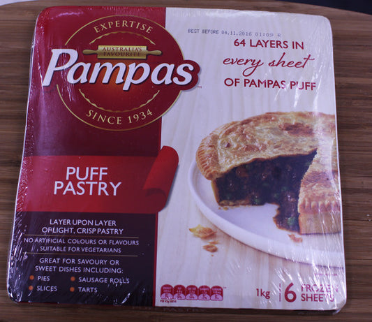 Puff Pastry 6 Sheets