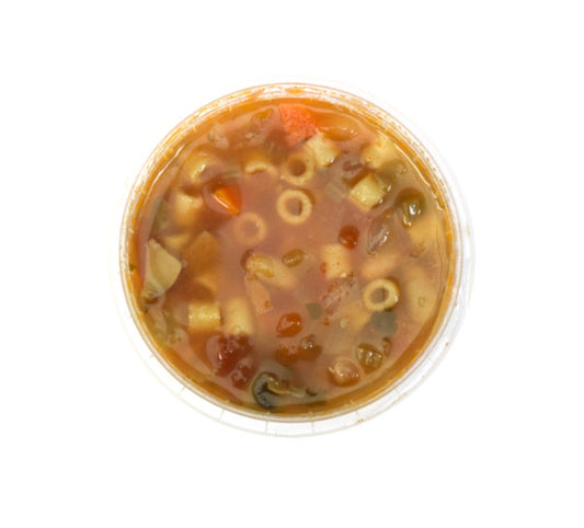 Minestrone Soup w/ Pasta  Beans & Pancetta