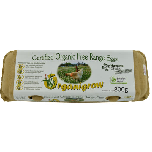 Organigrow Free Range Eggs