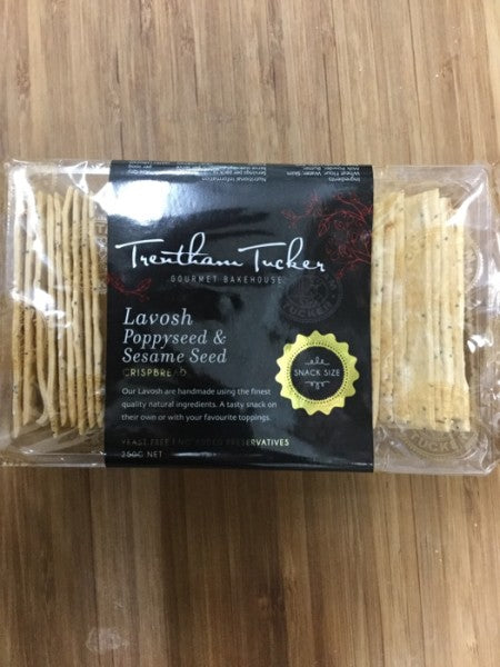 Lavosh Poppyseed & Sesame Seed Crispbread Snack Size