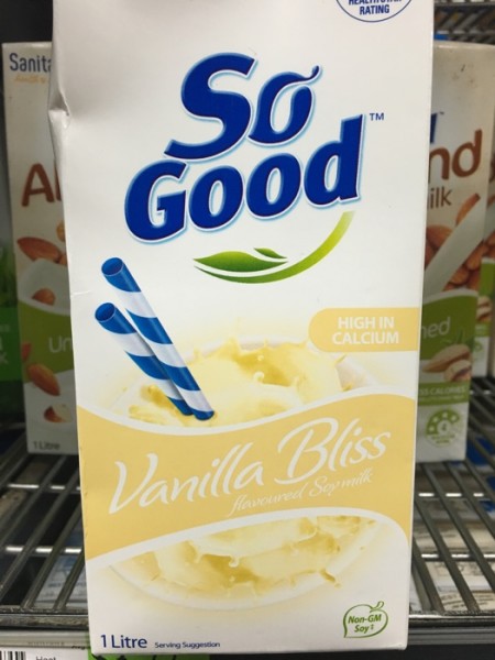 Vanilla Bliss Flavoured Soy Milk