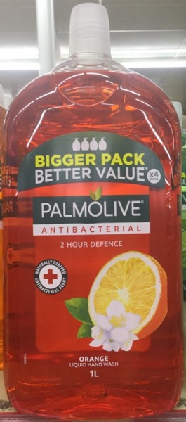 Antibacterial 2hour Defence Hand Wash Refill Orange
