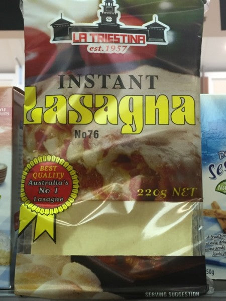 Instant Lasagna