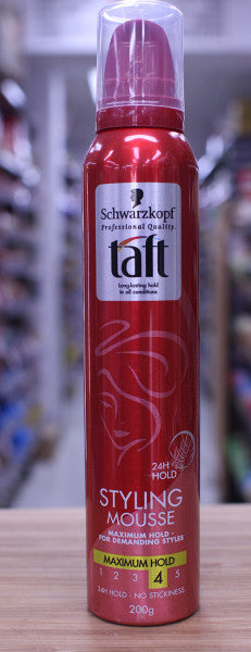 Taft Styling Mousse 4 (Maximum Hold)