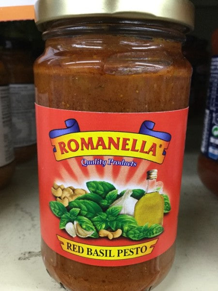 red basil pesto