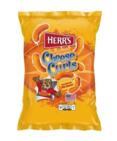 Baked cheese curls
