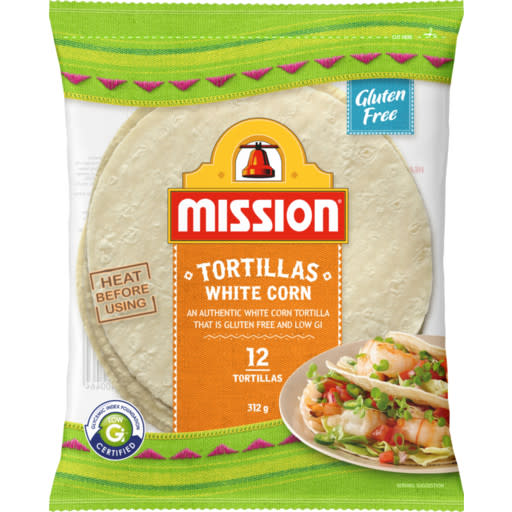 White Corn Tortillas