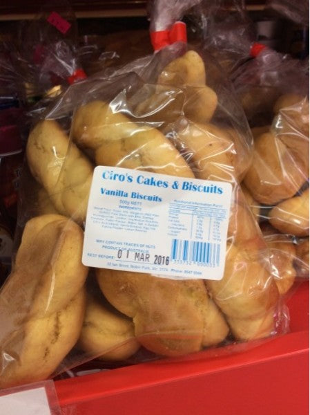 Vanilla Biscuits