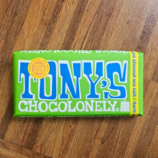Tony's dark choc almond