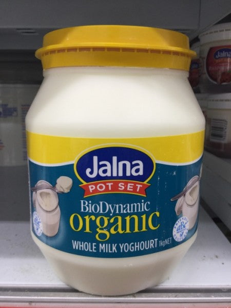 Pot Set Bio Dynamic Organic Whole Milk Yoghurt
