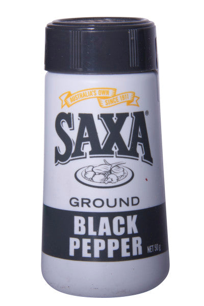Saxa Ground Black Pepper