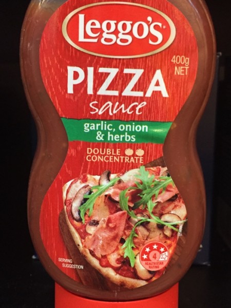 Pizza Sauce- Garlic  Onion and herbs