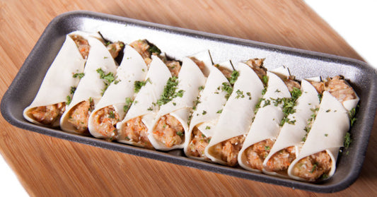 Chicken & Vegetable Savoury Rolls 