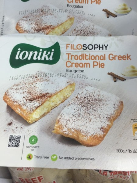 Greek Cream Pie
