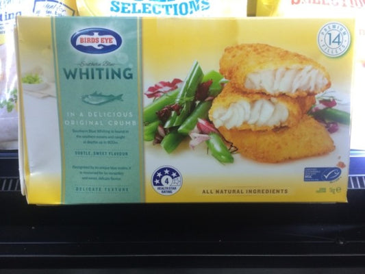 Fish Whiting In A Delicious Original Crumb