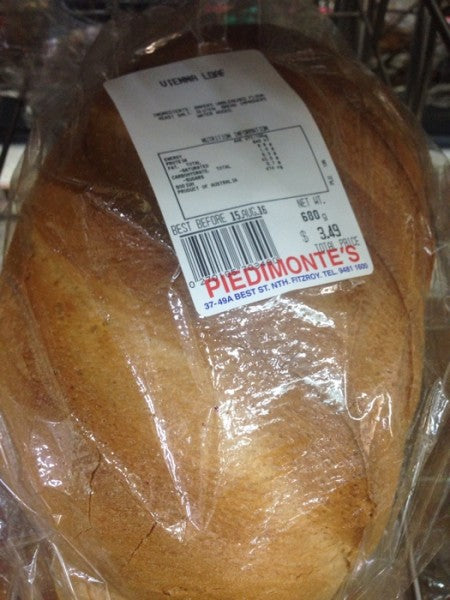 Vienna Loaf (sliced)