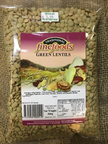 Green Lentils