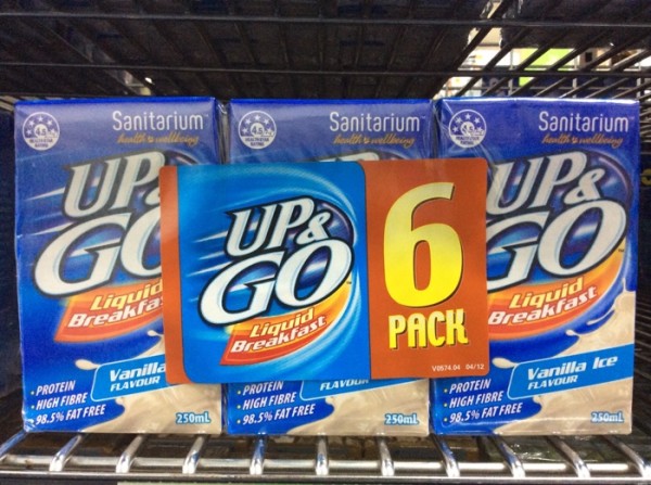 Sanitarium Up & Go Liquid Breakfast 250mlx6