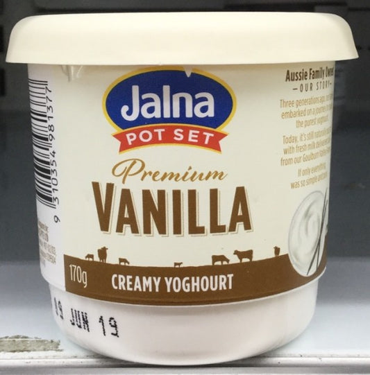 Creamy Vanilla Yoghurt