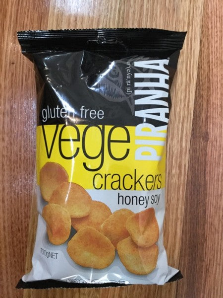 Gluten Free Vege Crackers Honey Soy