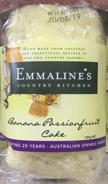 Banana Passionfruit Cake
