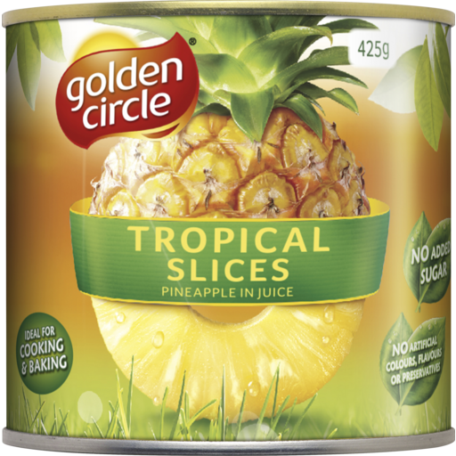 Tropical Pineapple Slices In Juice