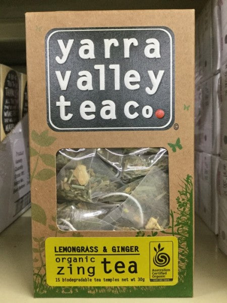 Lemongrass & Ginger Organic Zing Tea