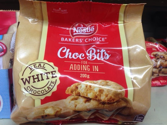 Bakers’ Choice Choc Bits Irresistible White Chocolate