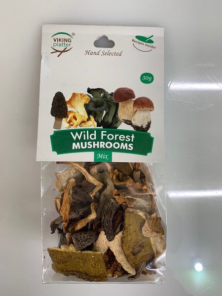 Wild Forest Mushrooms