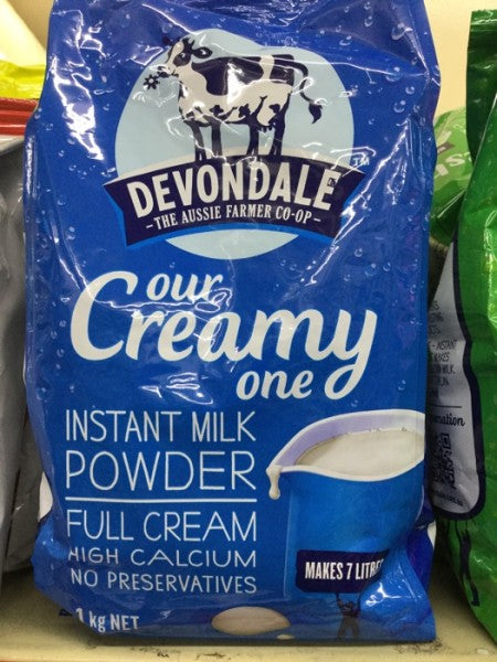 Our Creamy One Instant Full Cream Milk Powder