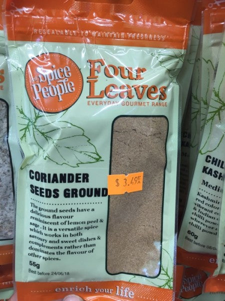 Ground Coriander Seeds