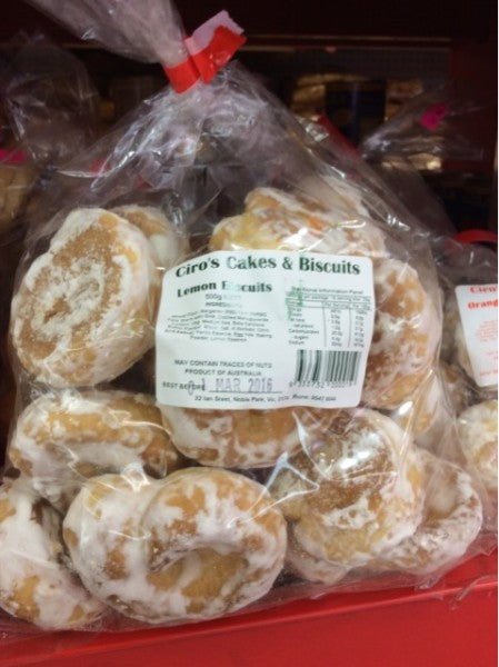 Lemon Biscuits