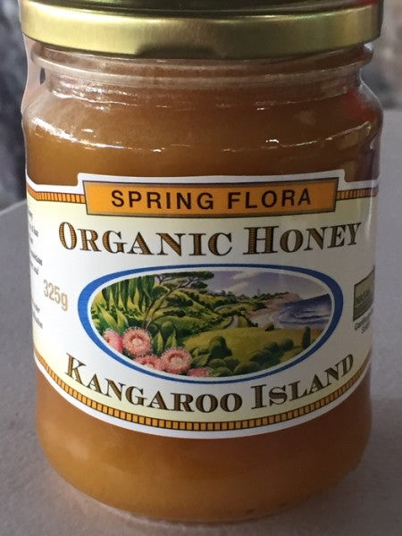 325g Organic Kangaroo Island Spring Flora Honey