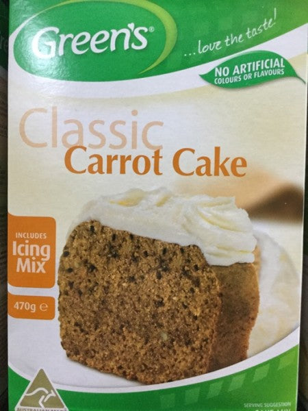 Traditional Classic Carrot Cake Mix