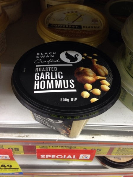 Roasted Garlic Hommus Dip