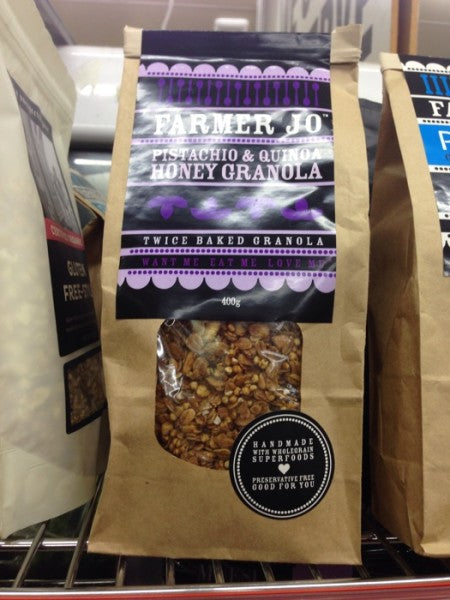 Honey Granola w/ Quinoa Whole Almonds & Pistachios