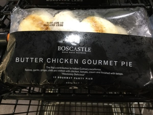 Gourmet Butter Chicken Pie