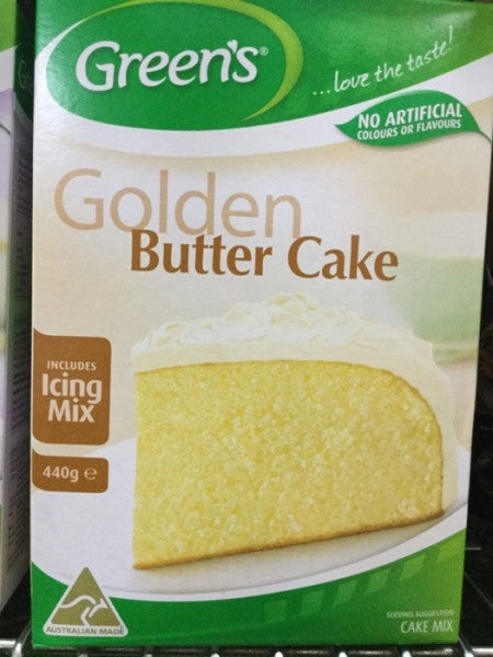 Traditional Golden Butter Cake Mix