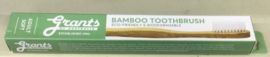 Bamboo Toothbrush Adult Soft