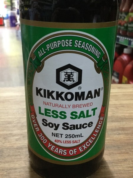 Less Salt Soy Sauce
