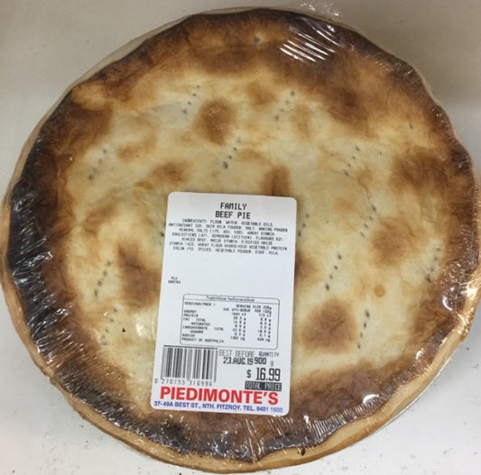 Family Chunky Beef Pie