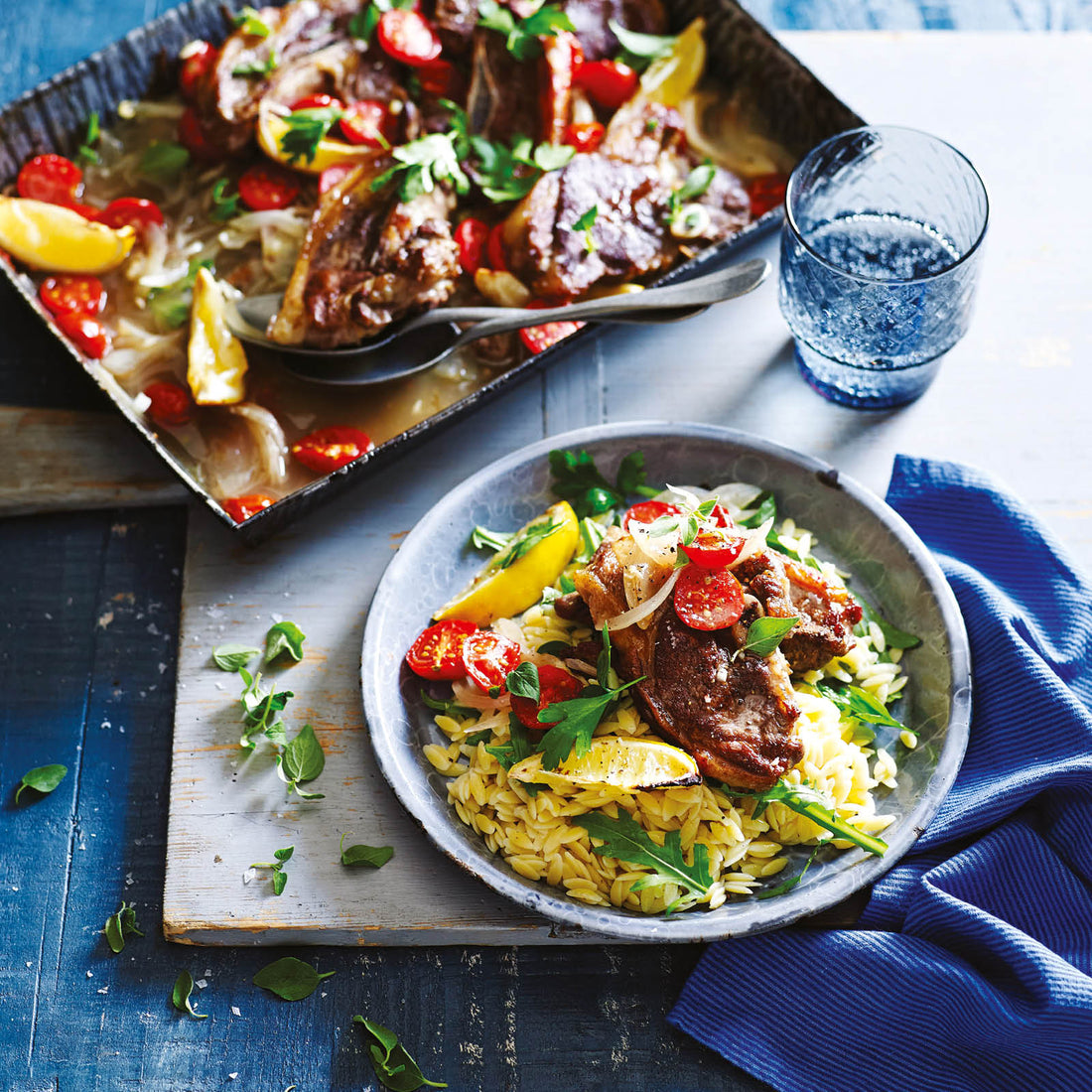 Lamb Chops with Roasted Tomatoes & Risoni – YourGrocer