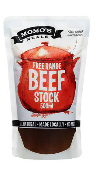 Momo's Free Range Beef Stock