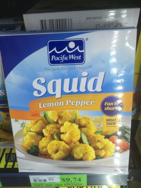 Lemon Pepper Squid