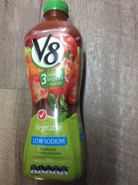 Vegetable Juice Low Sodium