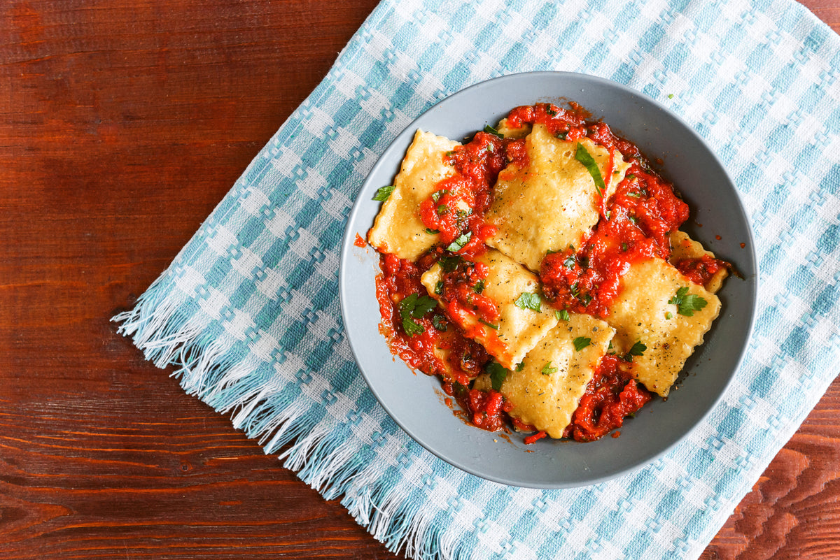 Maria's Three Cheese Ravioli with Fresh Napoli Sauce – YourGrocer