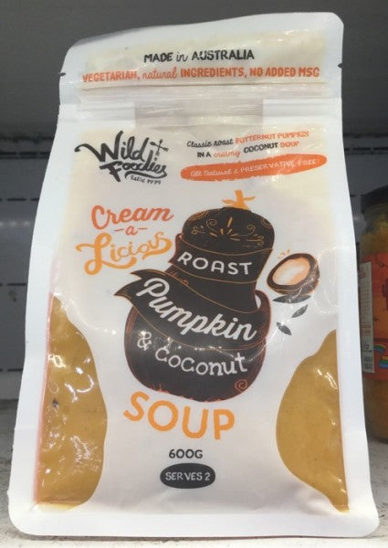 Creamy Roast Pumpkin & Coconut Soup