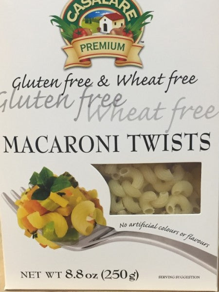 Gluten & Wheat Free Macaroni Twists