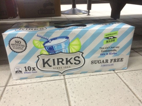 Sugar Free Lemonade Cans