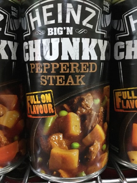 Big 'N' Chunky Peppered Steak
